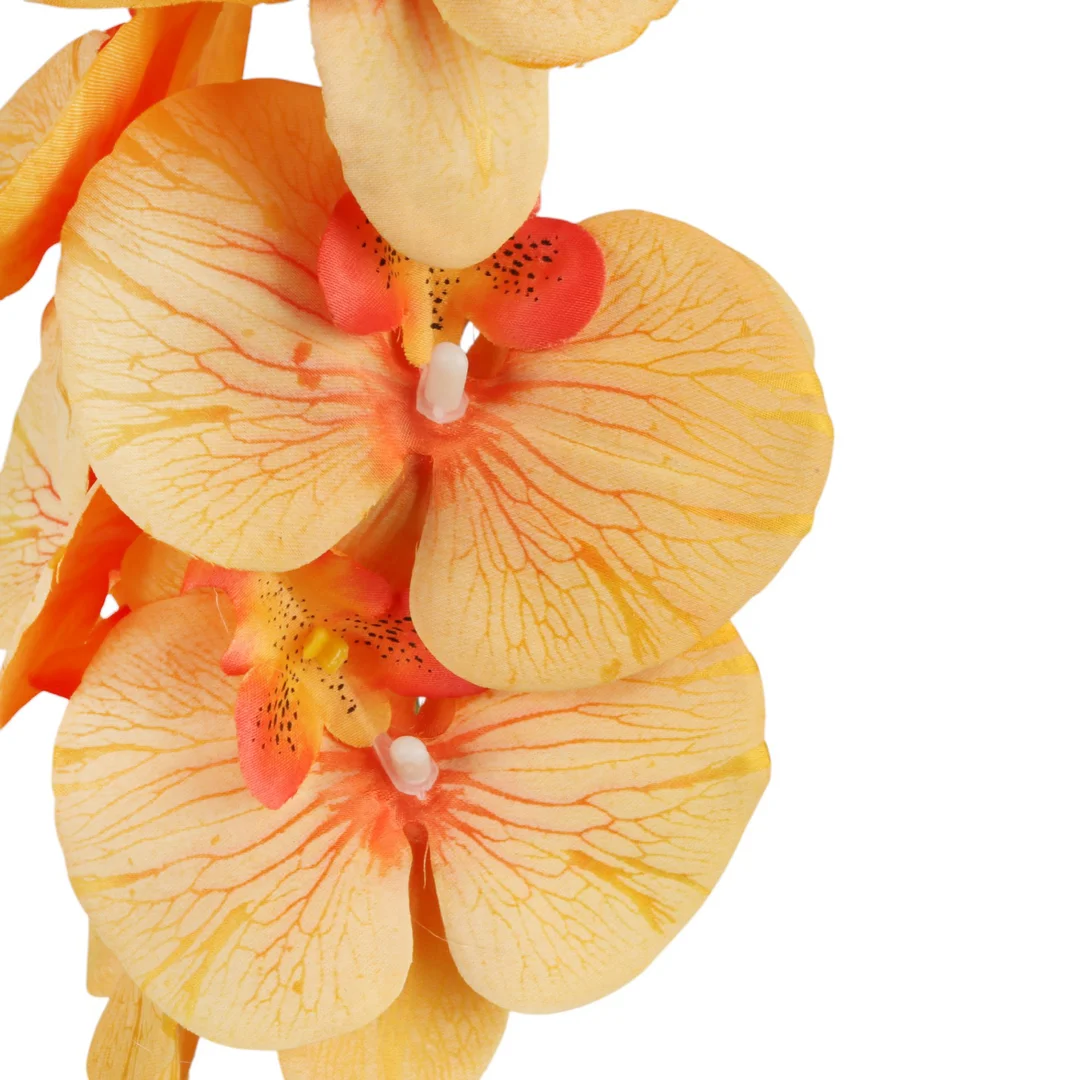 STORCZYK sztuczne kwiaty do wazonu GAŁĄZKA ORCHIDEI biała 100 cm — zdjęcie 46