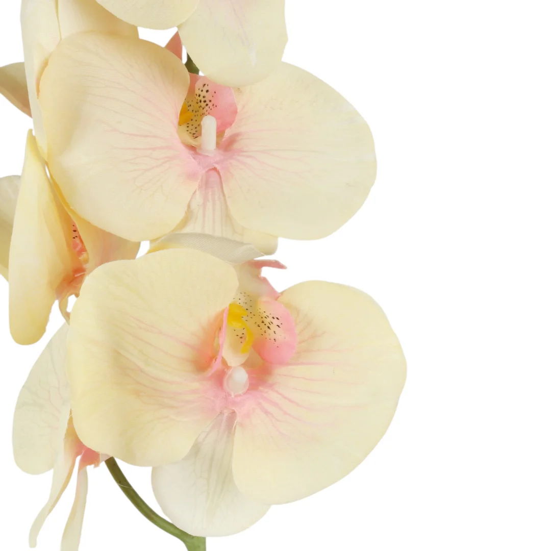 STORCZYK sztuczne kwiaty do wazonu GAŁĄZKA ORCHIDEI biała 100 cm — zdjęcie 52