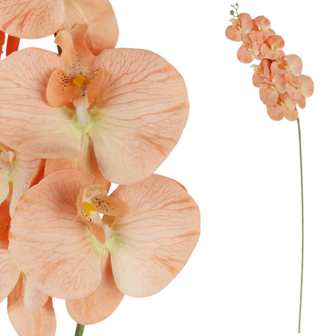 STORCZYK sztuczne kwiaty do wazonu GAŁĄZKA ORCHIDEI biała 100 cm — zdjęcie 61