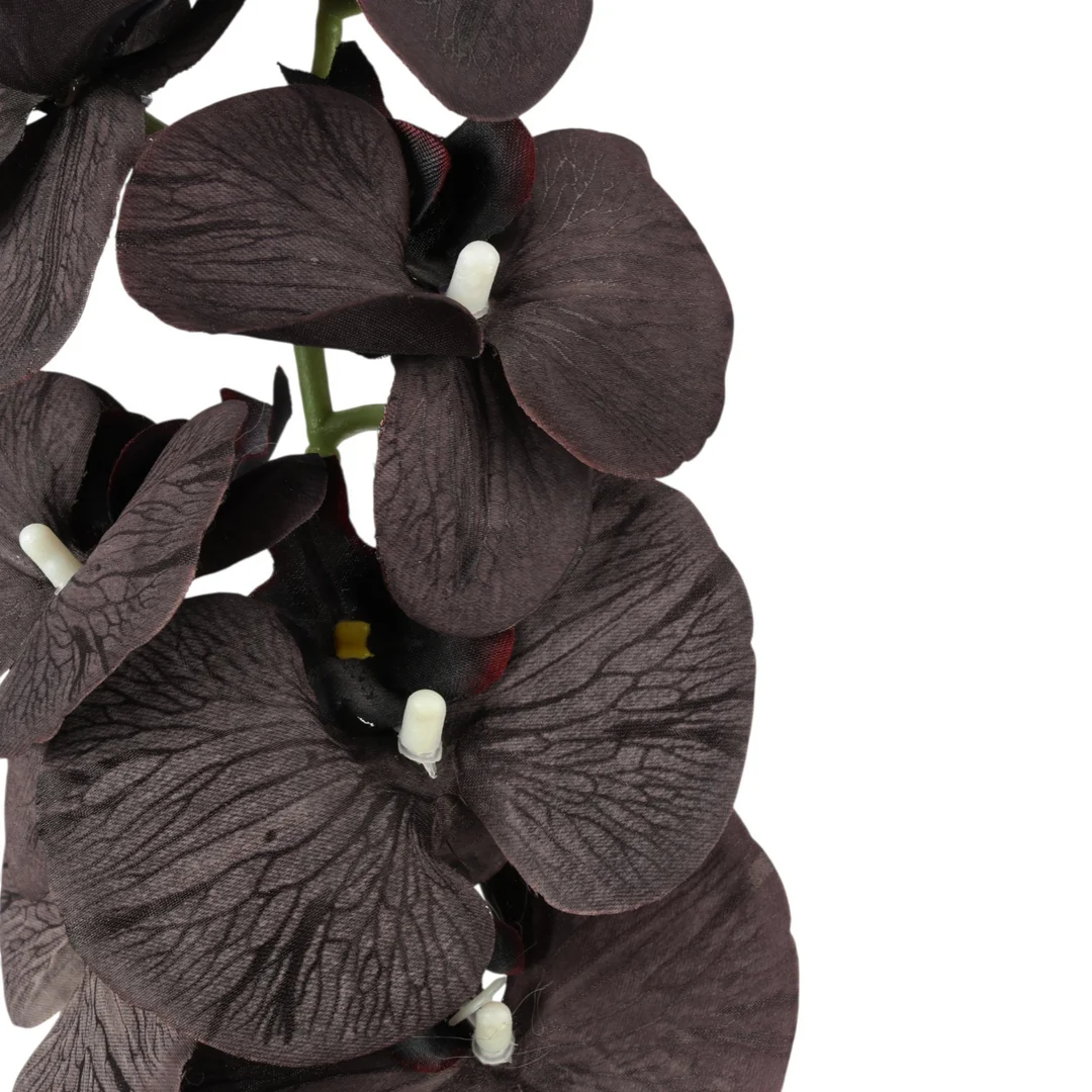 STORCZYK sztuczne kwiaty do wazonu GAŁĄZKA ORCHIDEI biała 100 cm — zdjęcie 10