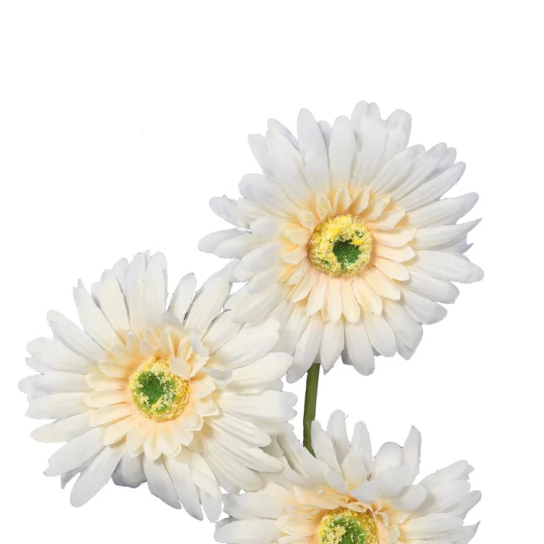Sztuczna Gałązka Gerber w Kolorze Żółtym - 55 cm — zdjęcie 2