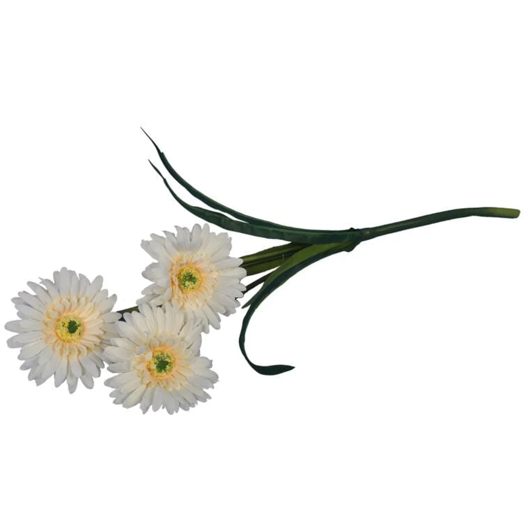 Sztuczna Gałązka Gerber w Kolorze Żółtym - 55 cm — zdjęcie 3