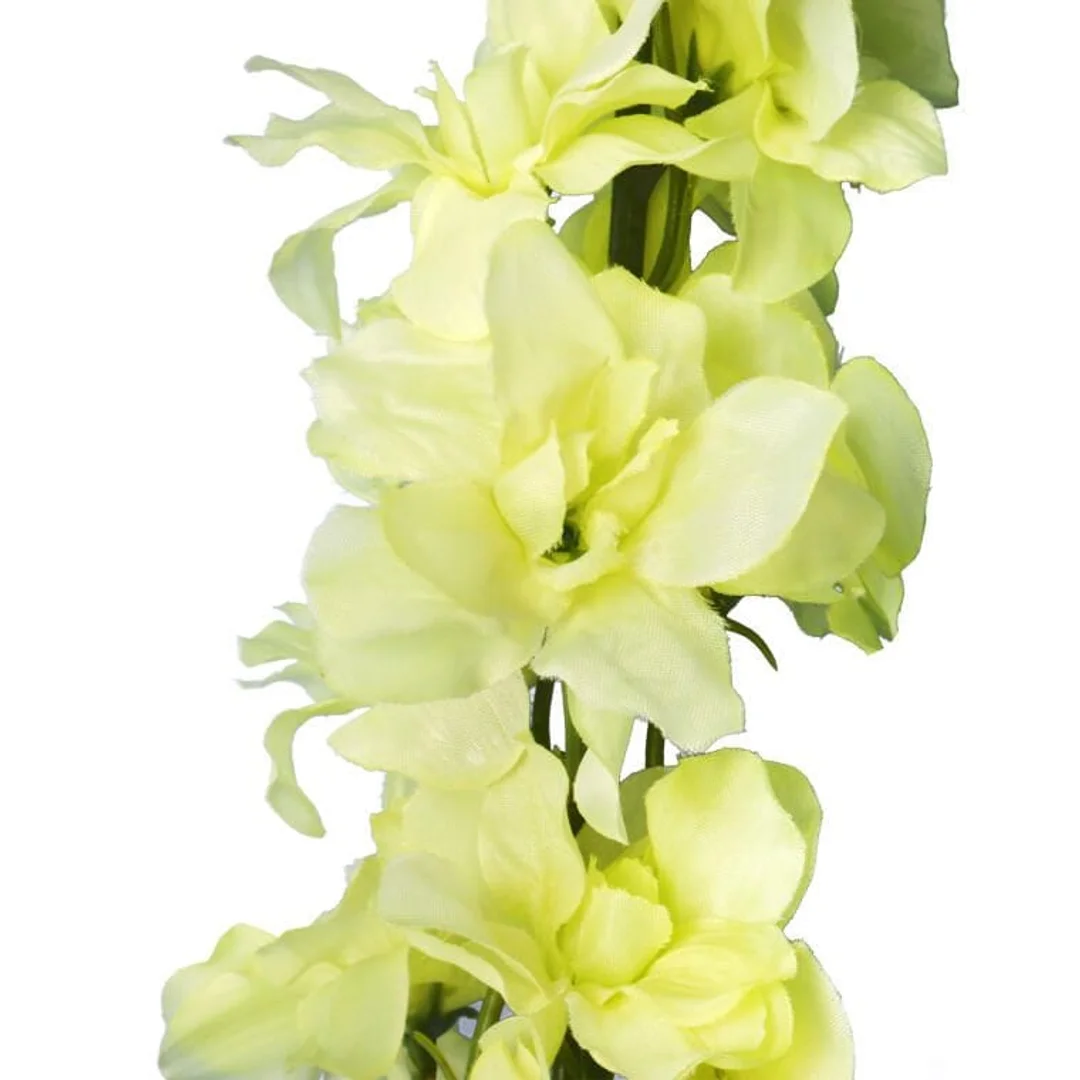 Sztuczna Gałązka Ostróżki Długiej - Kolor Żółty, 78 cm — zdjęcie 3