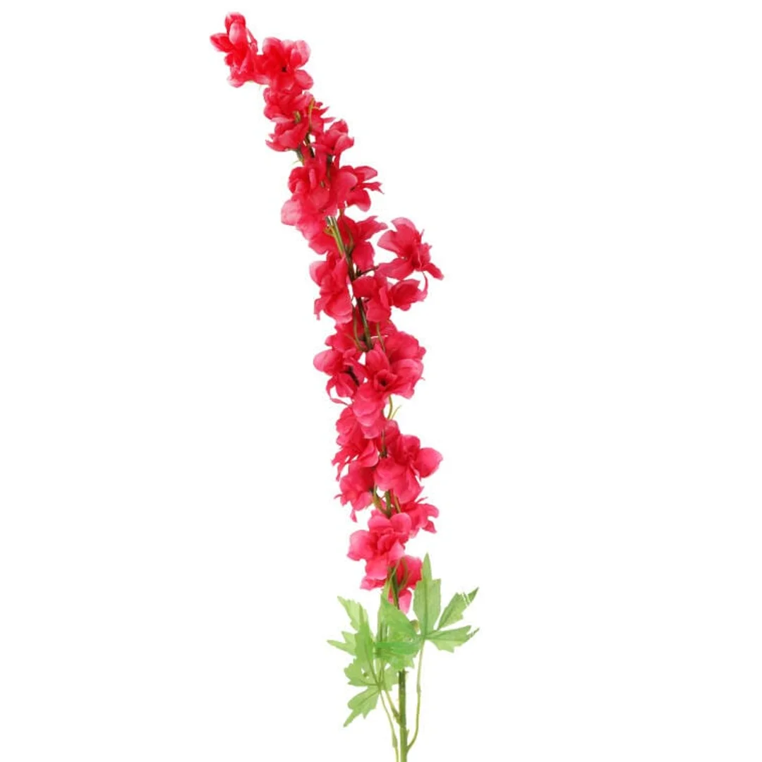 Sztuczna Gałązka Ostróżki w Kolorze Różowym - 78 cm — zdjęcie 2