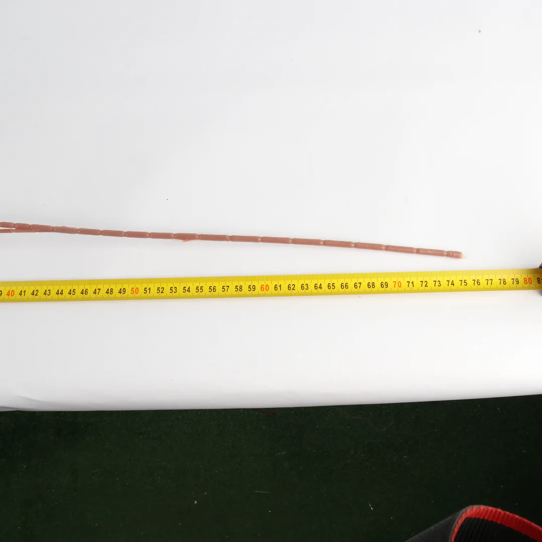 SZTUCZNA GAŁĄZKA ZIELONYCH LIŚCI do wazonu 76 cm kolor zielono-biały — zdjęcie 7