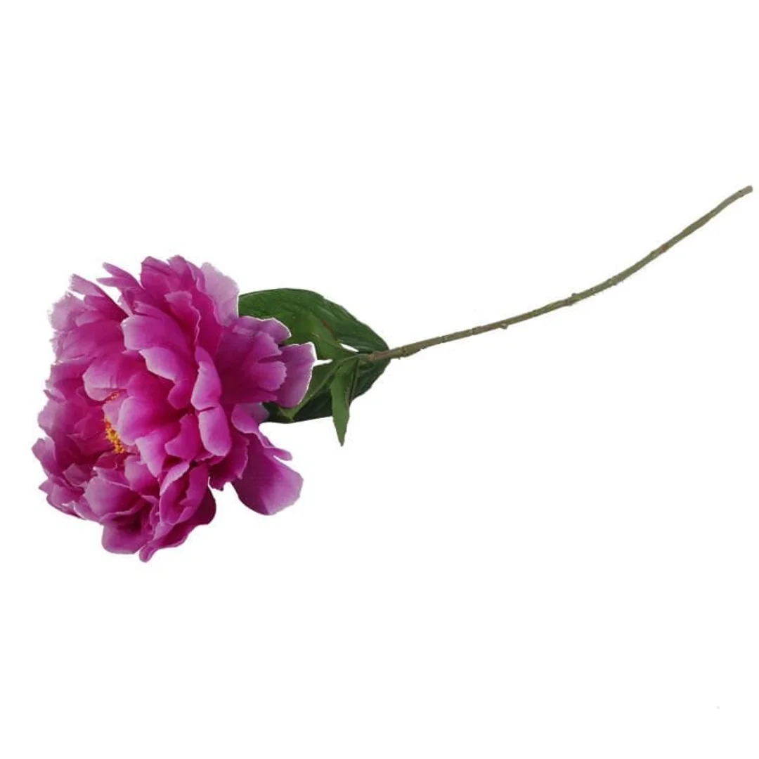 Sztuczna Piwonia w Kolorze Fioletowym o Wysokości 74cm — zdjęcie 3
