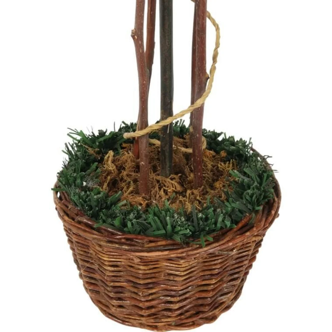 Sztuczne drzewko BONSAI w koszyczku 38 CM — zdjęcie 2