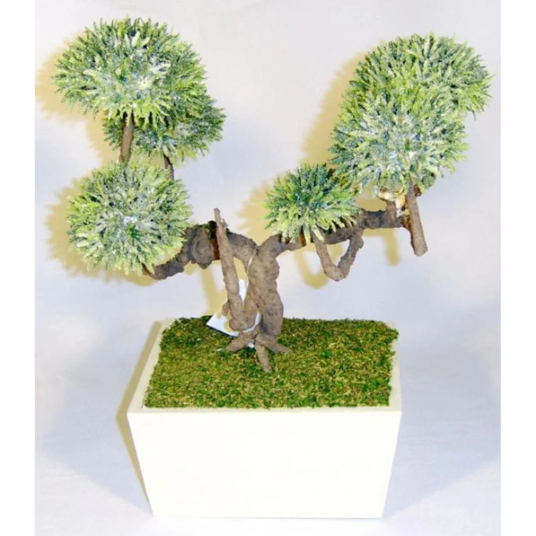 Sztuczne drzewko bonsai zielone — zdjęcie 2
