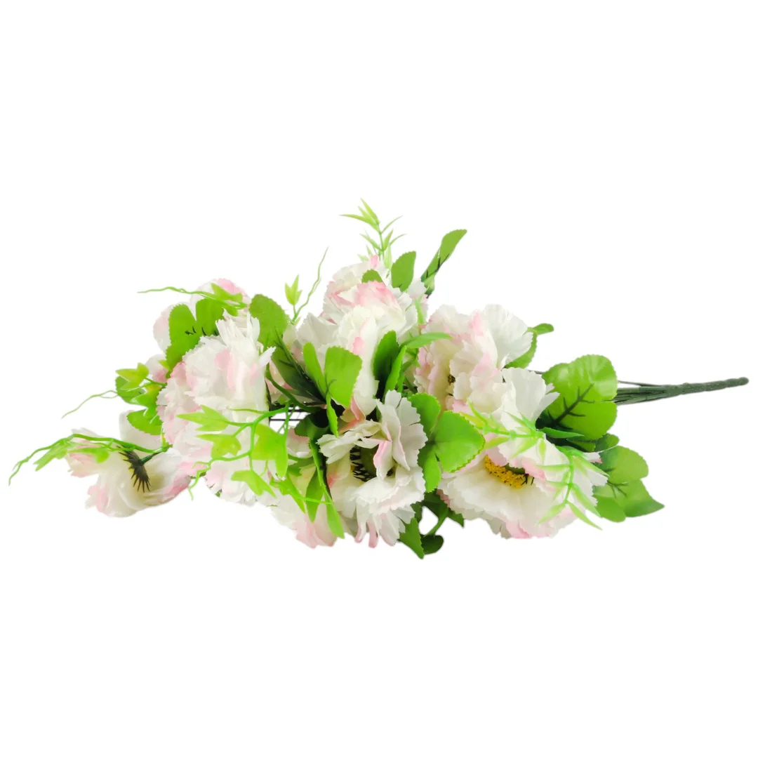 Sztuczny Bukiet 14 Anemonów 54 cm JASNY RÓŻ — zdjęcie 14