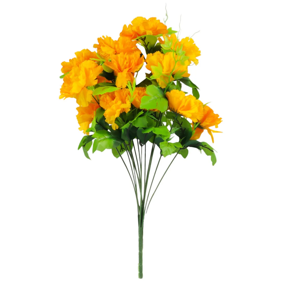 Sztuczny Bukiet 14 Anemonów 54 cm ŻÓŁTE — zdjęcie 2