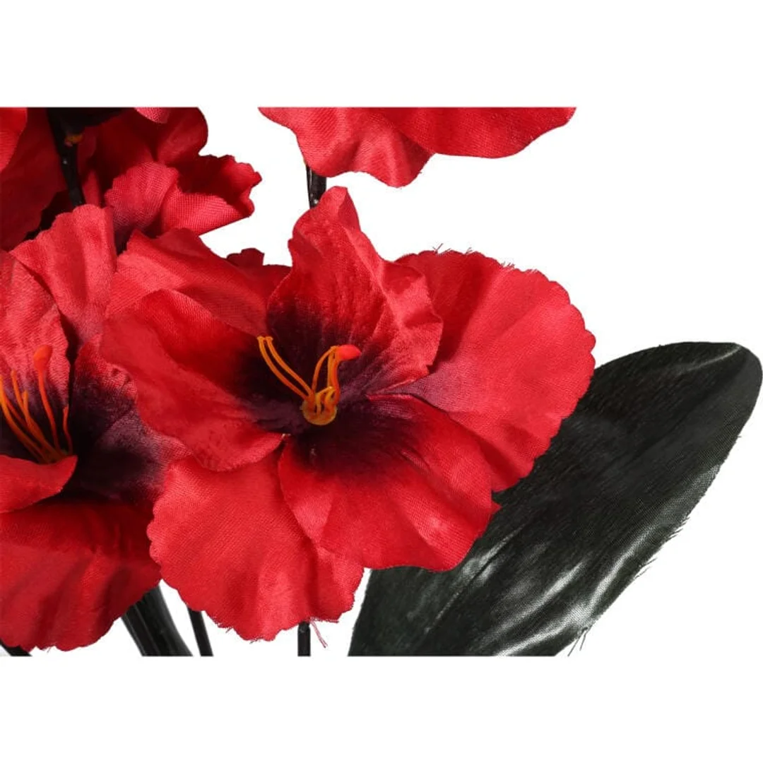 Sztuczny Bukiet 5 Czerwonych Gladioli Wysokiej Jakości, 70 cm — zdjęcie 3