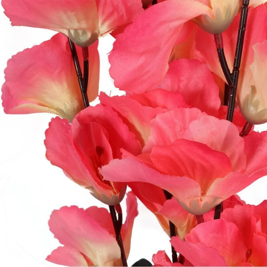 Sztuczny Bukiet 5 Jasnoróżowych Gladioli - Realistyczne Kwiaty Dekoracyjne, Wysokość 65 cm — zdjęcie 3