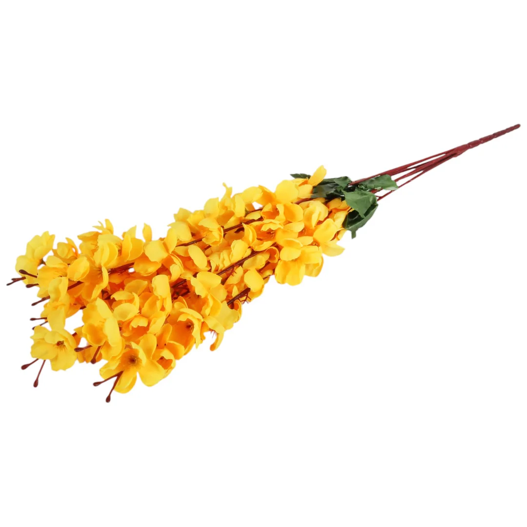 Sztuczny Bukiet 7 żółtych Jabłoni 56 cm — zdjęcie 4