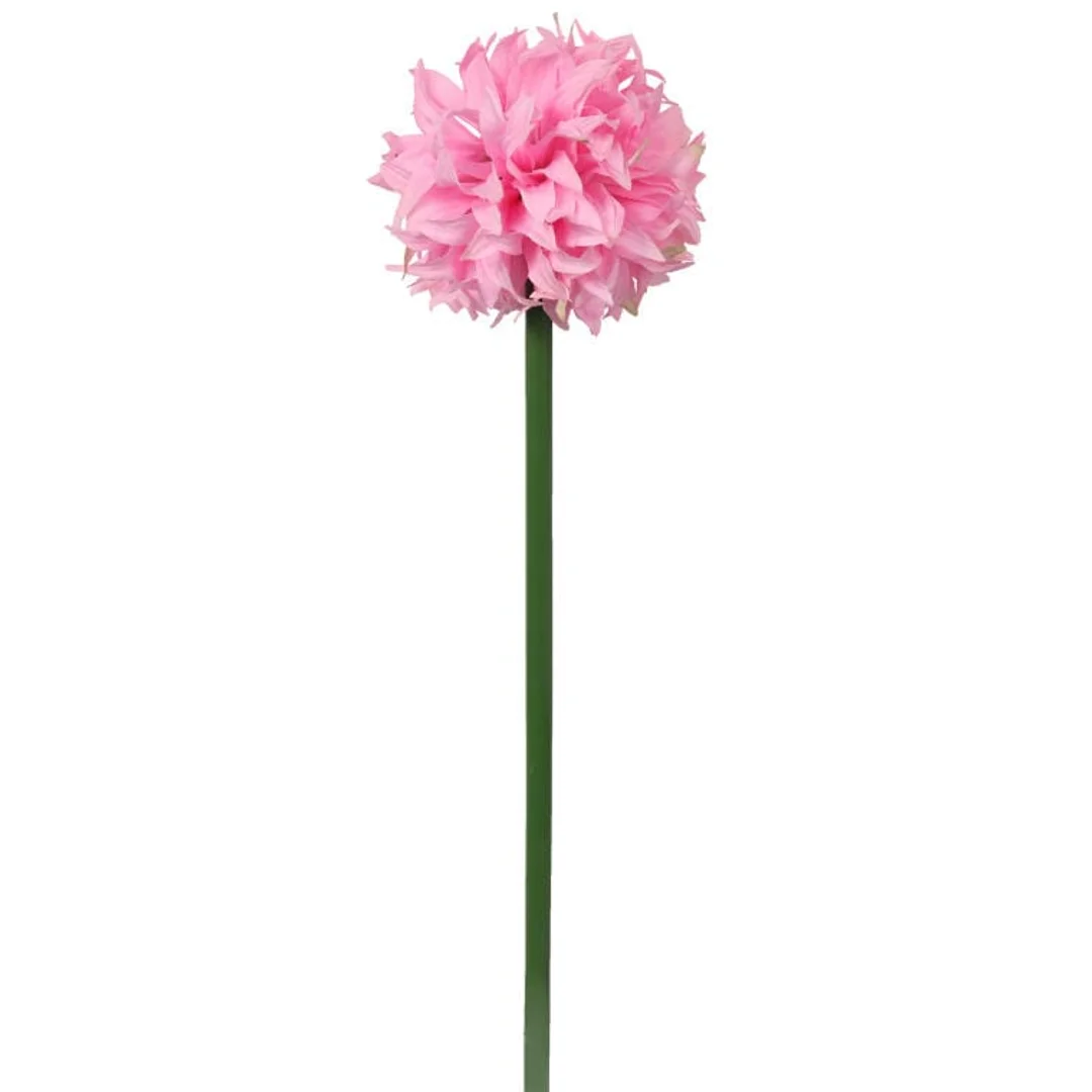 Sztuczny Kwiat Czosnek w Kolorze Jasnego Różu o Wysokości 78 cm — zdjęcie 2