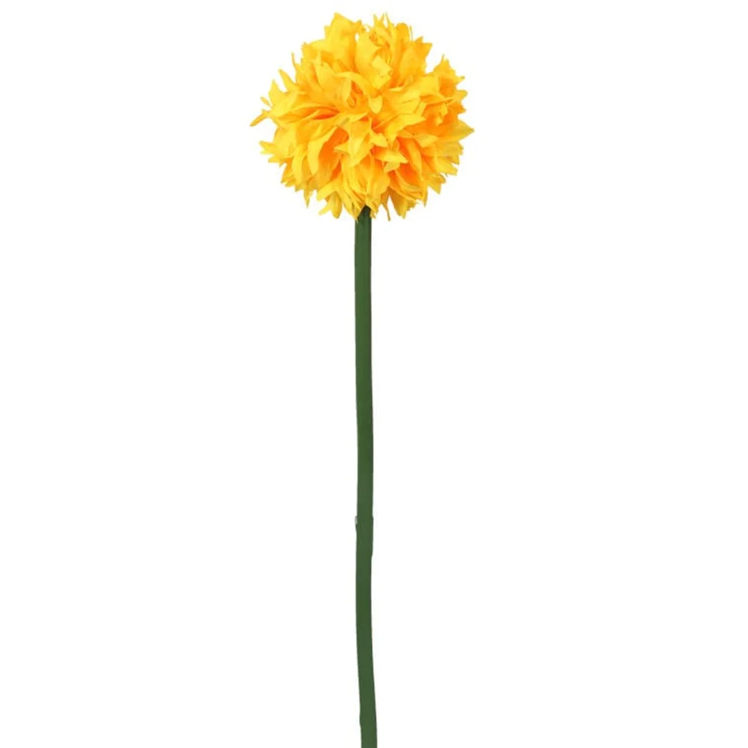 Sztuczny Kwiat Czosnek Żółty, Wysokość 78 cm — zdjęcie 2