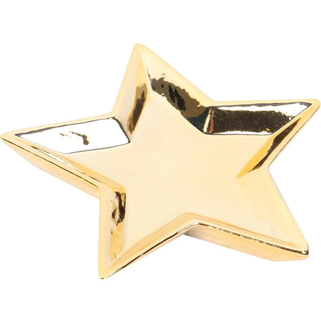 TALERZYK GWIAZDA CERAMICZNA ŚWIECZNIK 12 CM G — zdjęcie 5