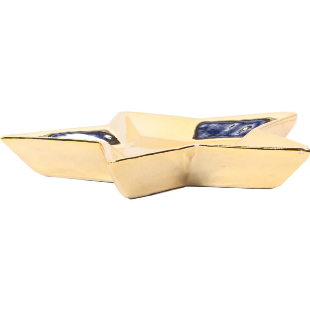 TALERZYK GWIAZDA CERAMICZNA ŚWIECZNIK 12 CM G — zdjęcie 7