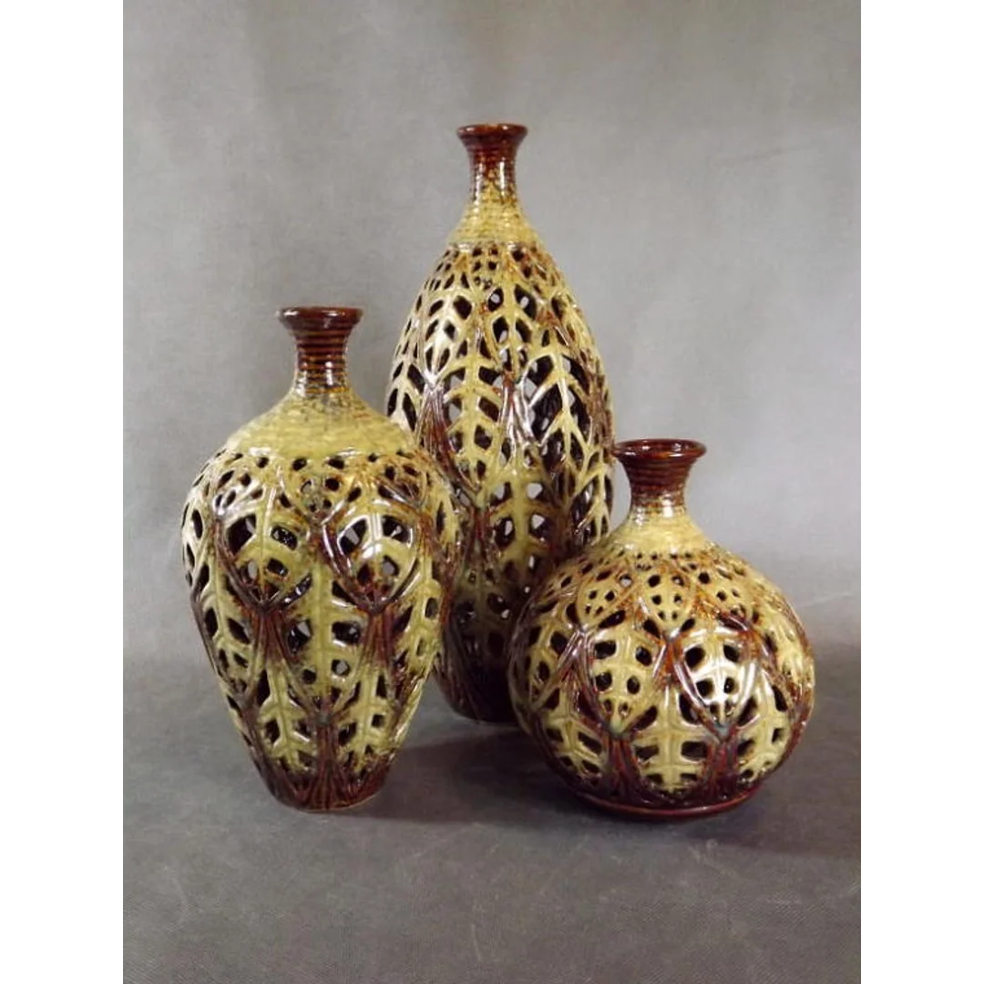 Wazon ceramiczny [YDY3858K] — zdjęcie 3