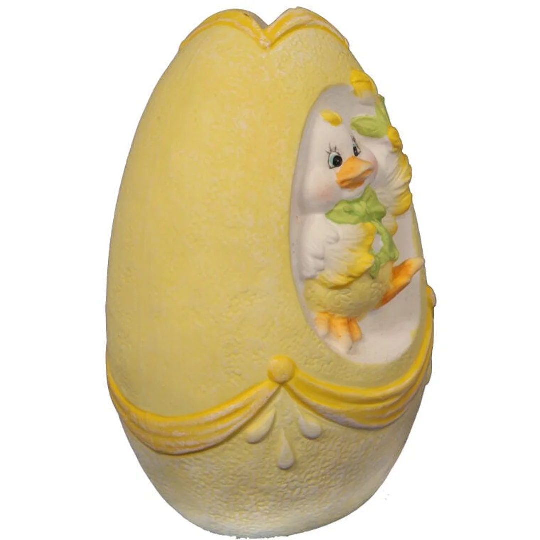 WAZON CERAMICZNY Z KACZUSZKĄ 17CM — zdjęcie 2