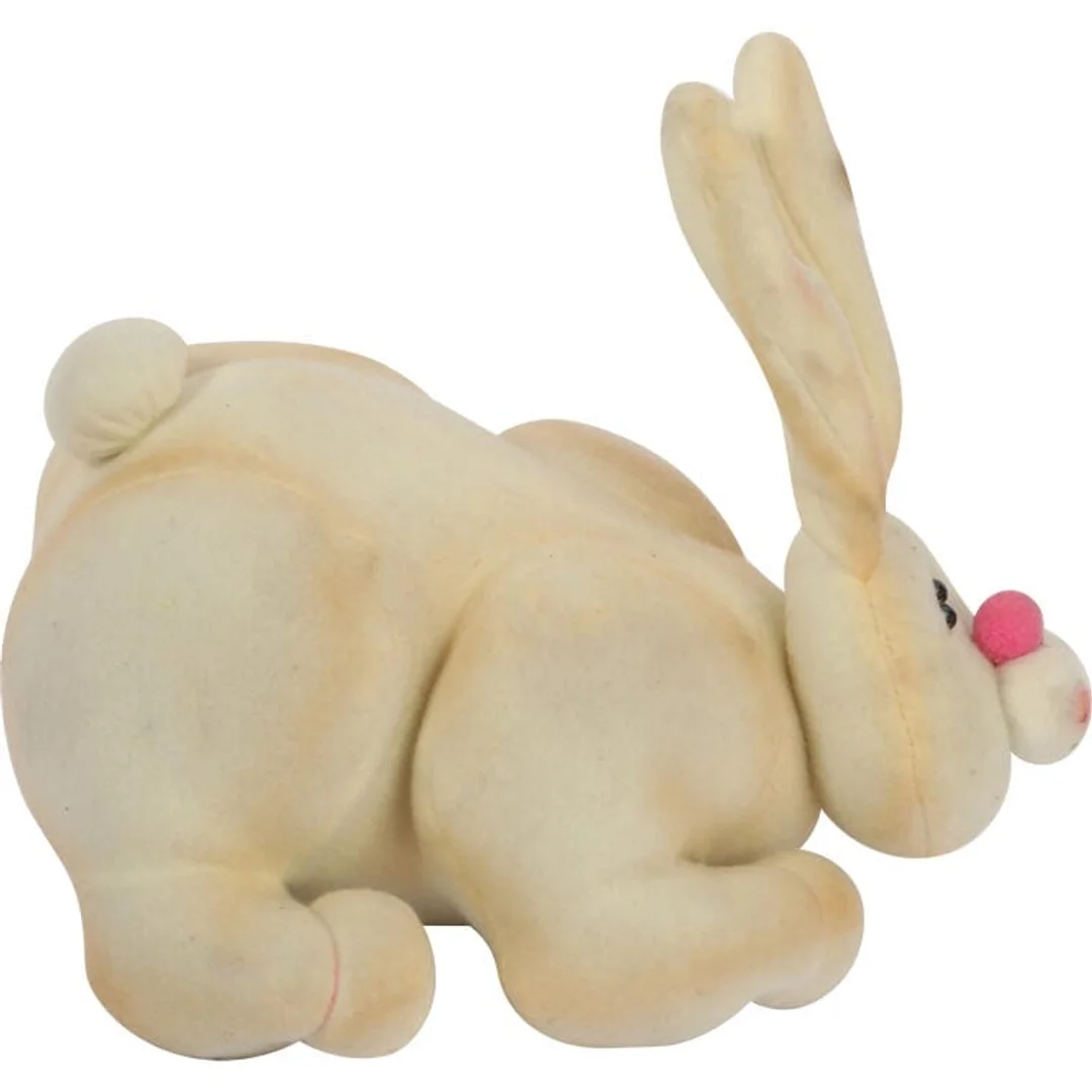 Wielkanocny Zając Pluszowy 30cm - Ozdoba Świąteczna Stojąca — zdjęcie 2