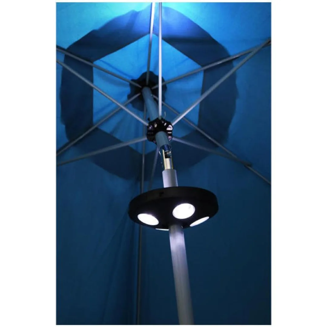 Wielofunkcyjna Lampa LED do Parasola Ogrodowego z Dwustronnym Źródłem Światła — zdjęcie 2