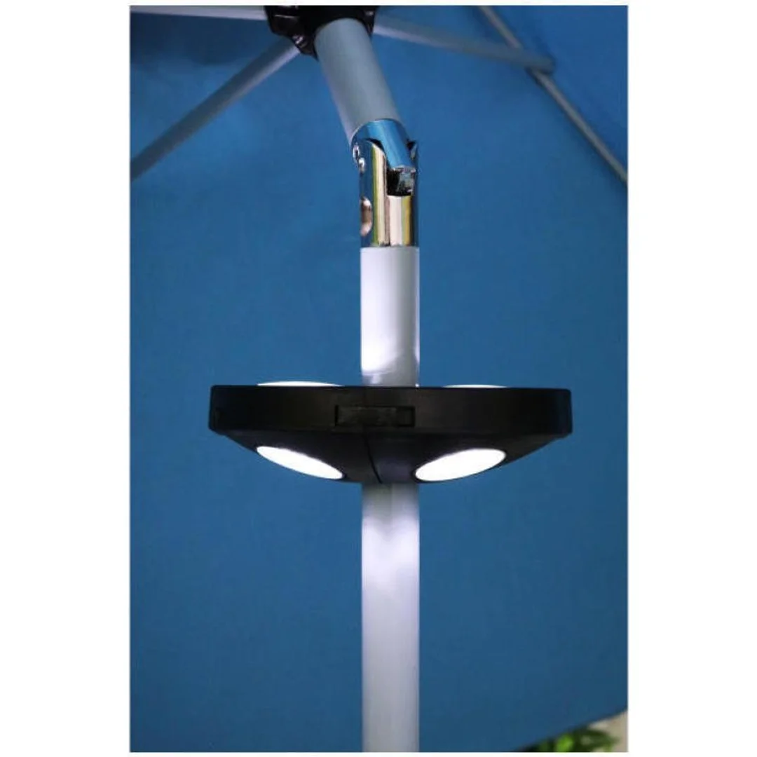 Wielofunkcyjna Lampa LED do Parasola Ogrodowego z Dwustronnym Źródłem Światła — zdjęcie 3