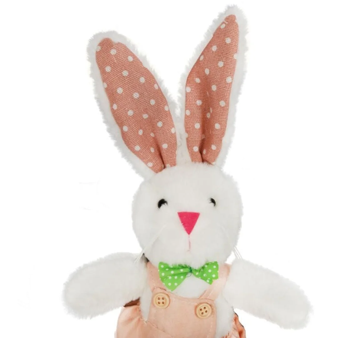 ZAJĄC PLUSZOWY FIGURKA SIEDZĄCA 26 CM — zdjęcie 3