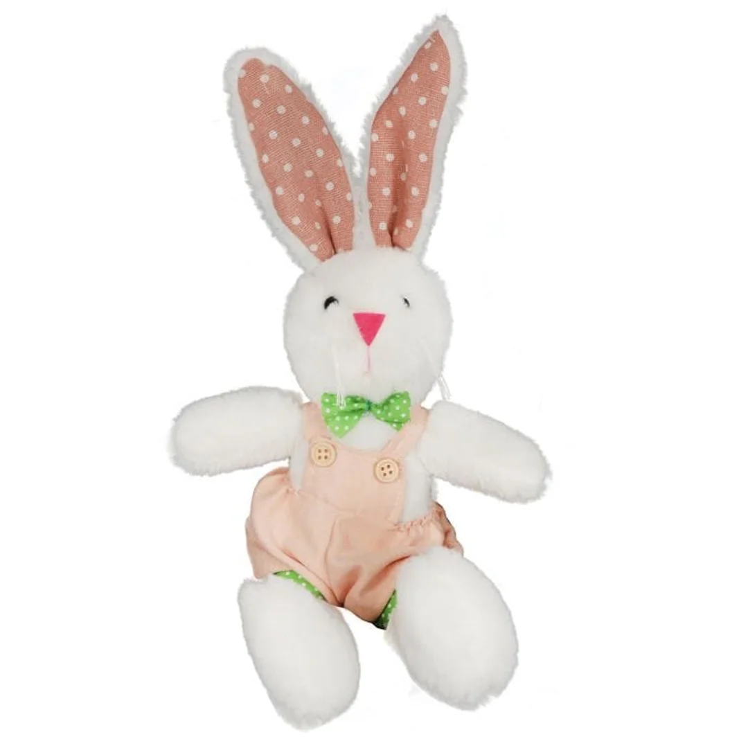 ZAJĄC PLUSZOWY FIGURKA SIEDZĄCA 26 CM — zdjęcie 4