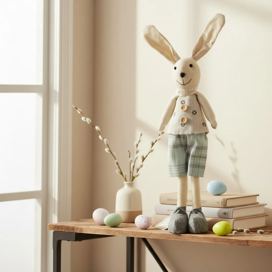 Zając w spodniach Ozdoba Wielkanocna Figurka 44cm — zdjęcie 5