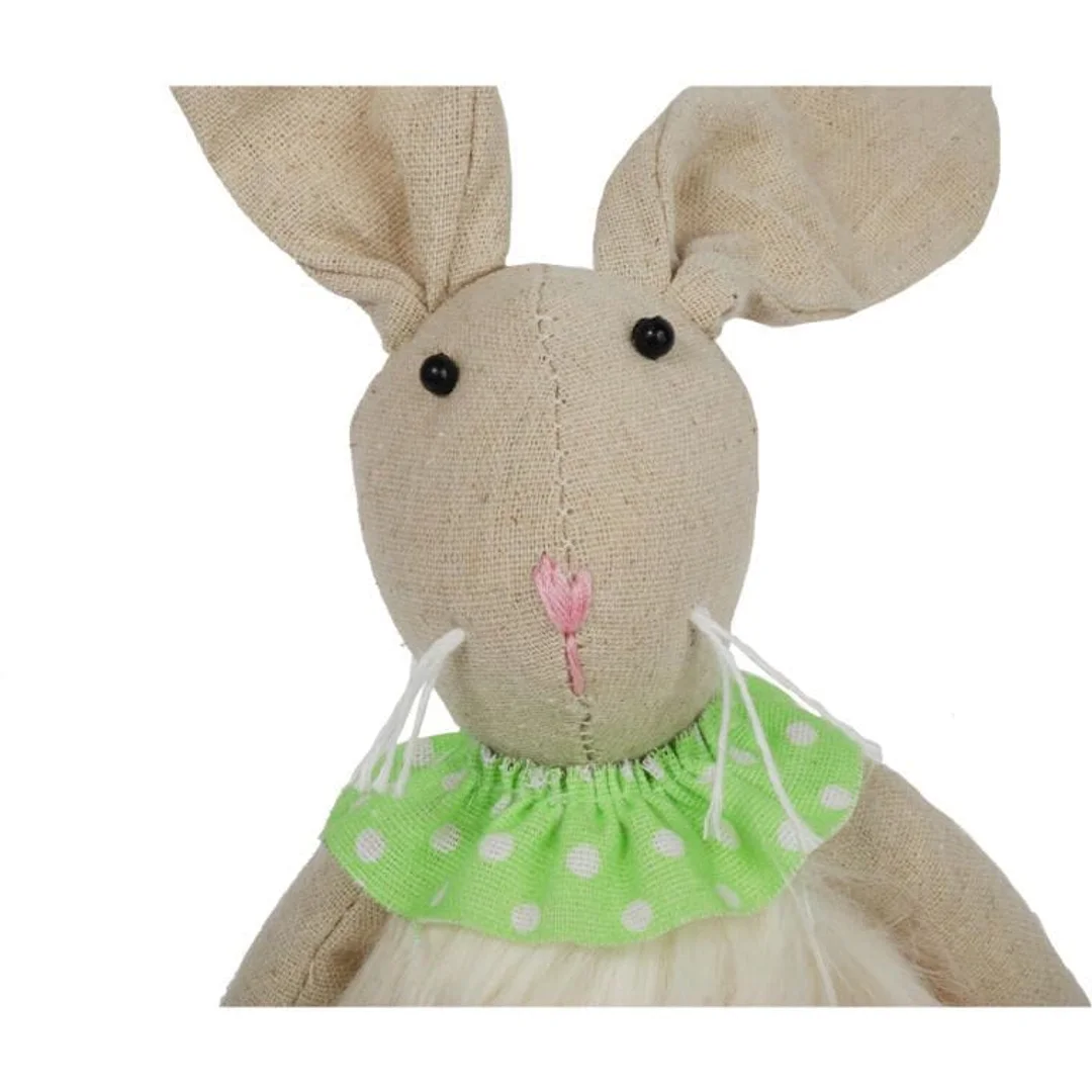 ZAJĄC W SUKIENCE FIGURKA STOJĄCA 50 CM — zdjęcie 3