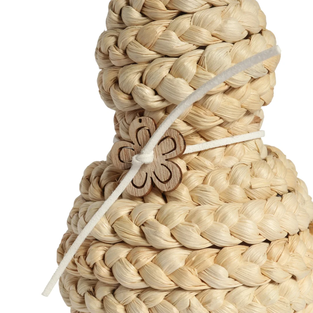 Zając ze słomy Ozdoba Wielkanocna Figurka 24 cm — zdjęcie 2