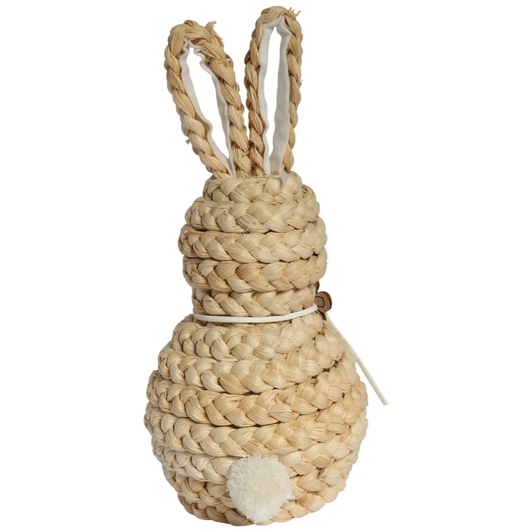 Zając ze słomy Ozdoba Wielkanocna Figurka 24 cm — zdjęcie 3