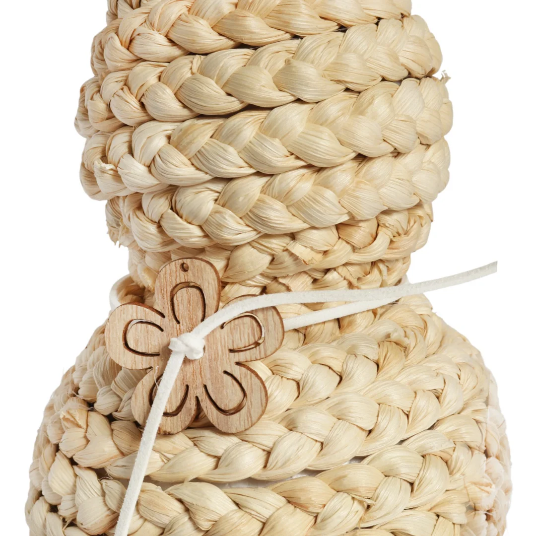 Zając ze słomy Ozdoba Wielkanocna Figurka 30 cm — zdjęcie 2