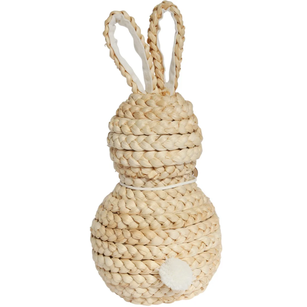 Zając ze słomy Ozdoba Wielkanocna Figurka 30 cm — zdjęcie 3