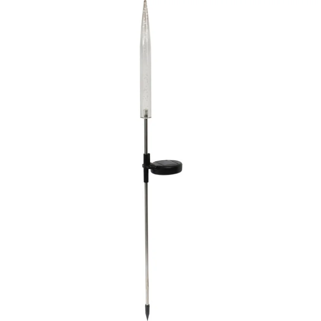Zestaw 2x Lampa ogrodowa LED solarna 24.5 cm wbijana