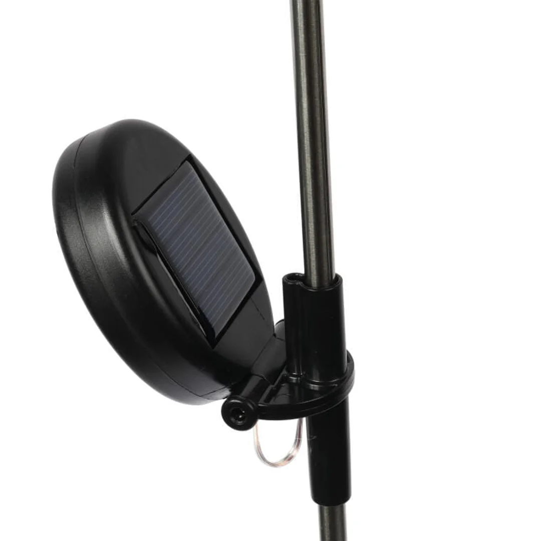 Zestaw 2x Lampa ogrodowa LED solarna 24.5 cm wbijana