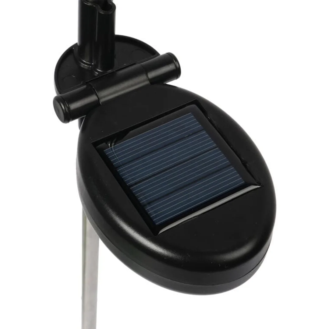 Zestaw 2x Lampa ogrodowa LED solarna 24.5 cm wbijana