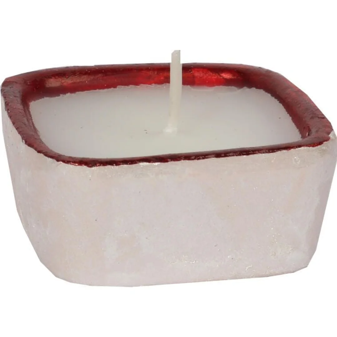 Zestaw 4 Ceramicznych Świeczek Świątecznych — zdjęcie 2