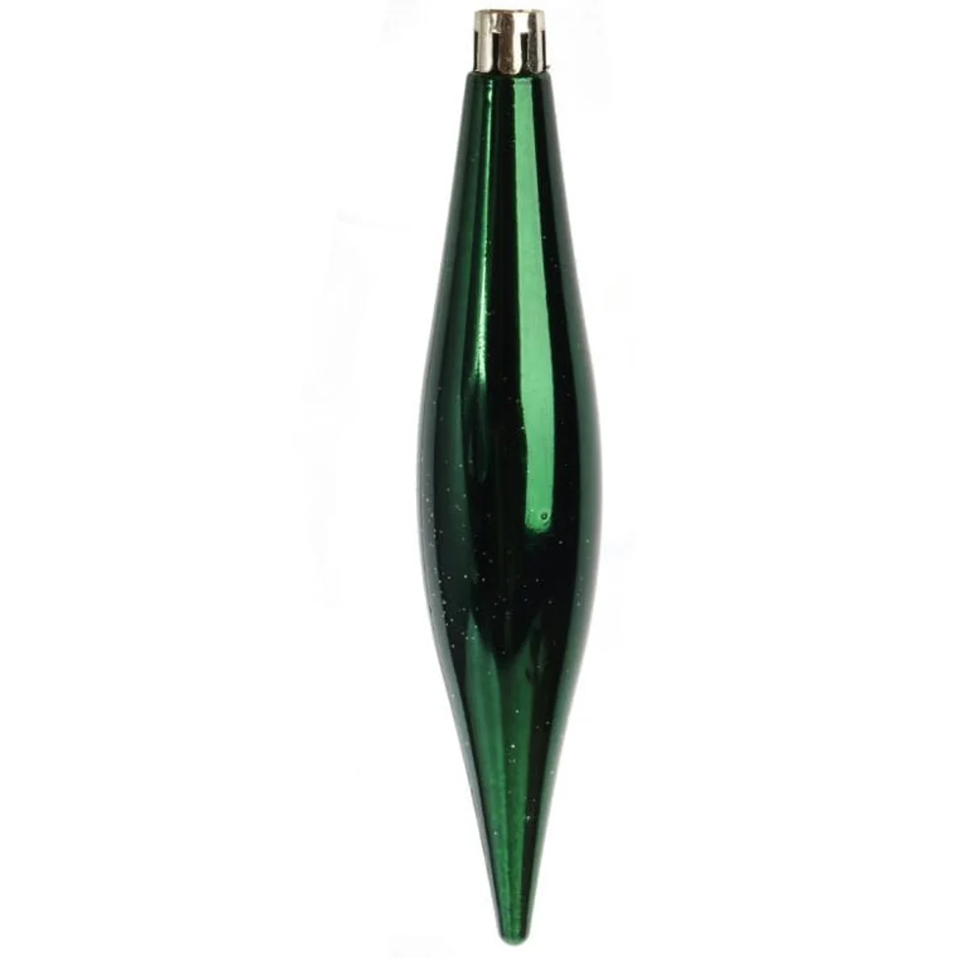 Zestaw 6 Eleganckich Plastikowych Bombek-Sopli 15 cm do Dekoracji Świątecznej — zdjęcie 5