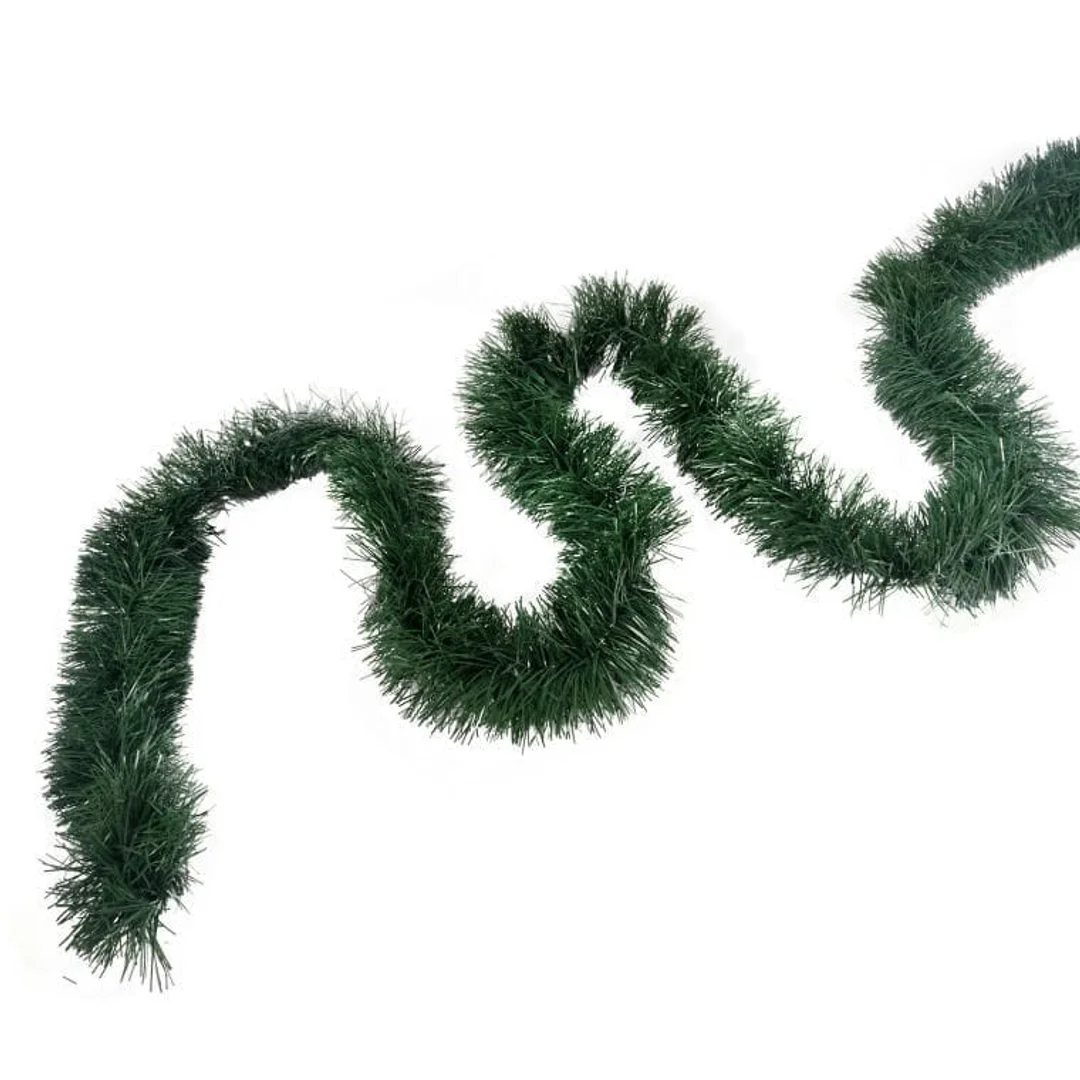 Zielony łańcuch choinkowy GOLIAT, średnica 10 cm, długość 2,8 m, produkt polski — zdjęcie 4