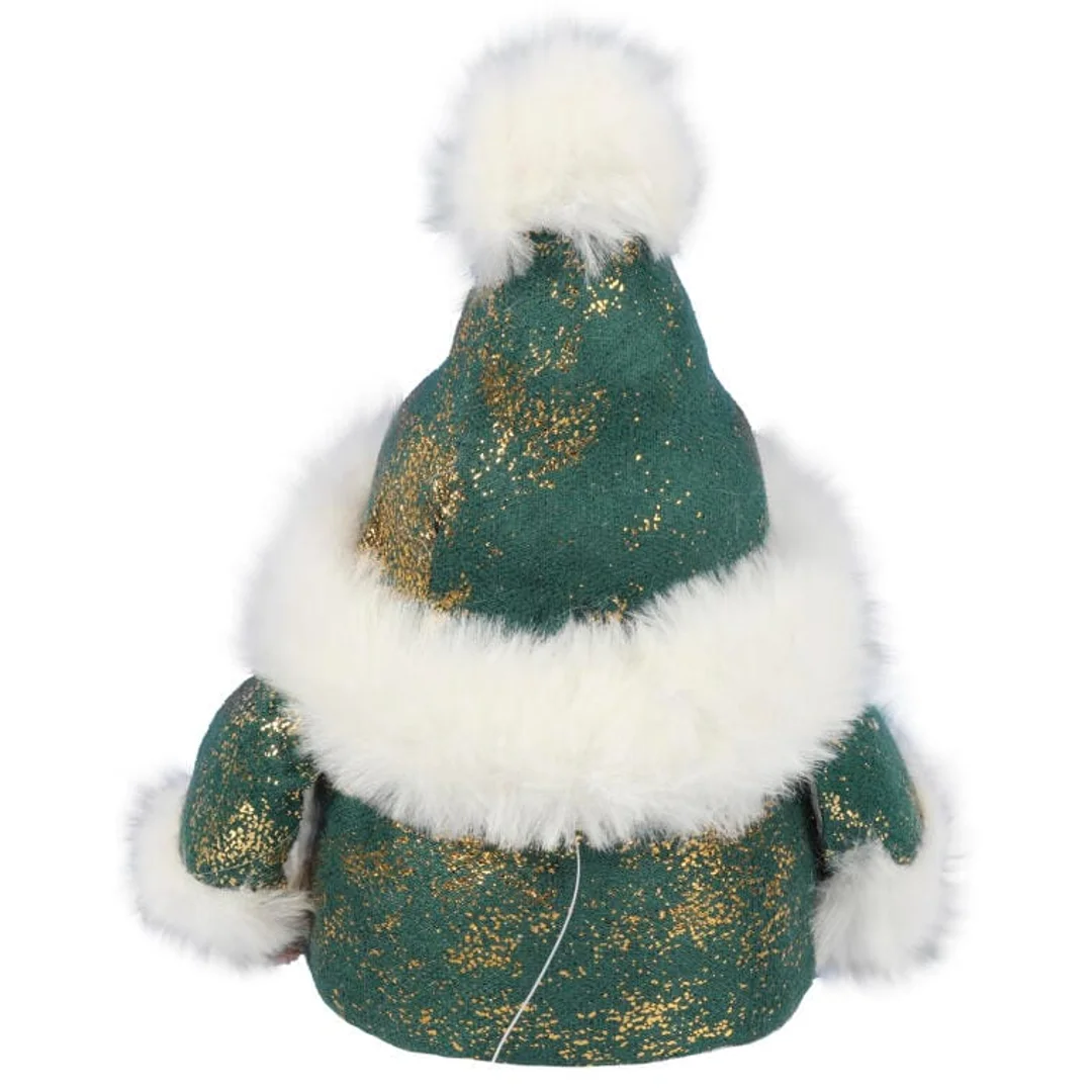 Zielony Skrzat Świąteczny z Skandynawii, Strażnik Dobrego Nastroju, 17 cm — zdjęcie 2