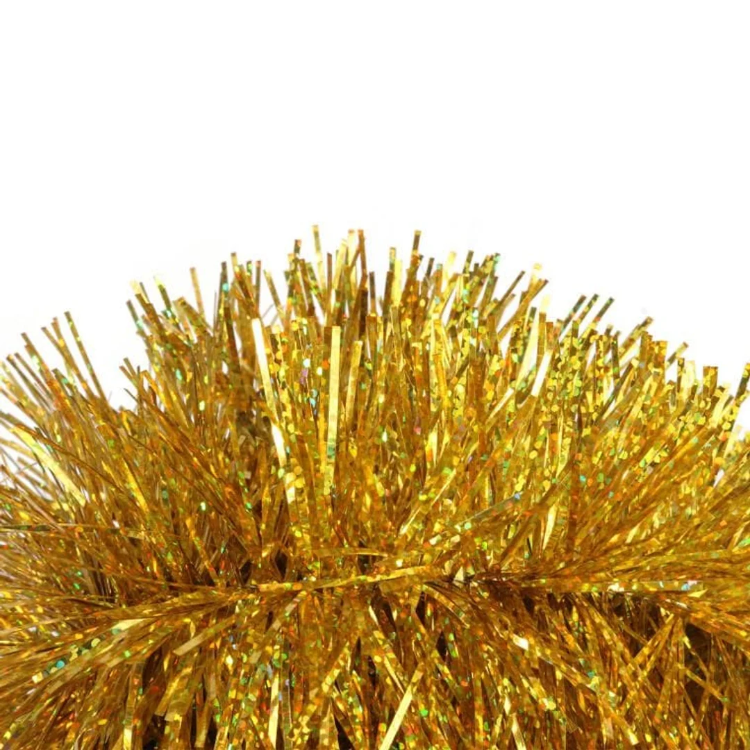 Złoty Łańcuch Choinkowy Fluorescencyjny fi 7 cm, 2 m - GOLIAT PIŁA POLSKA — zdjęcie 2