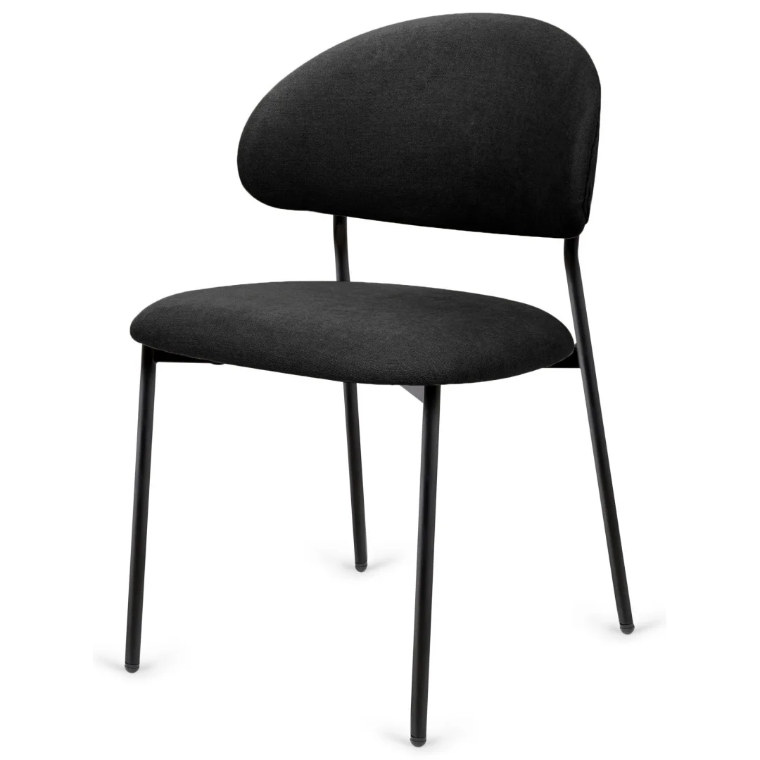 Krzesło tapicerowane MADRYT BLACK FABRIC