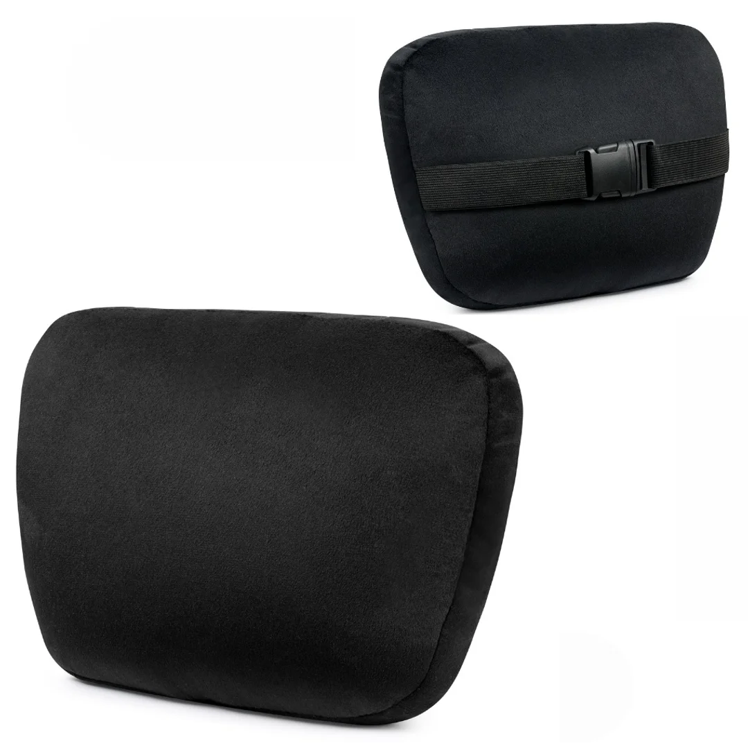 Poduszka zagłówek BLACK ALCANTARA H