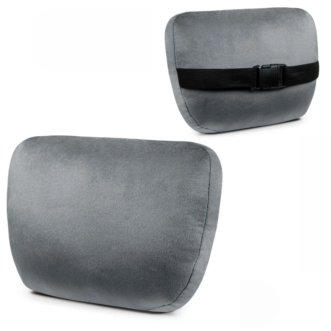 Poduszka zagłówek GREY ALCANTARA H