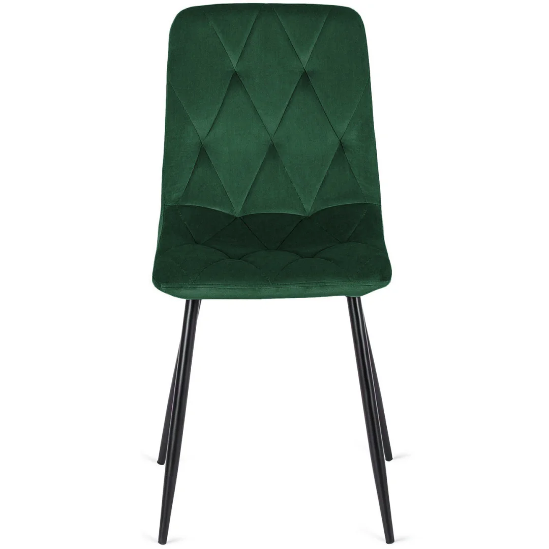 Krzesło tapicerowane BORGO VELVET GREEN FOREST SMOKE — zdjęcie 2