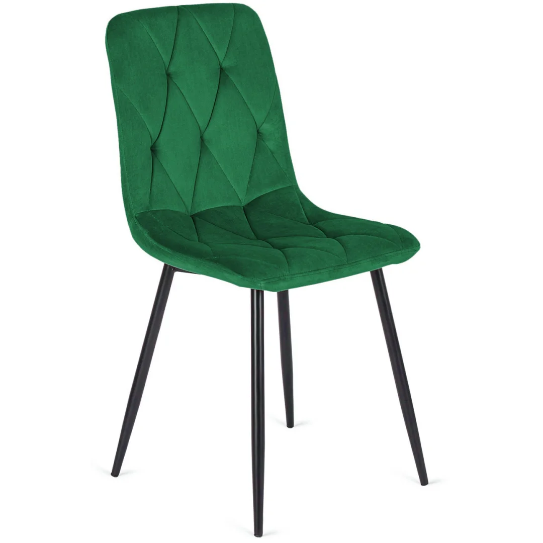 Krzesło tapicerowane BORGO VELVET GREEN SMOKE — zdjęcie 4