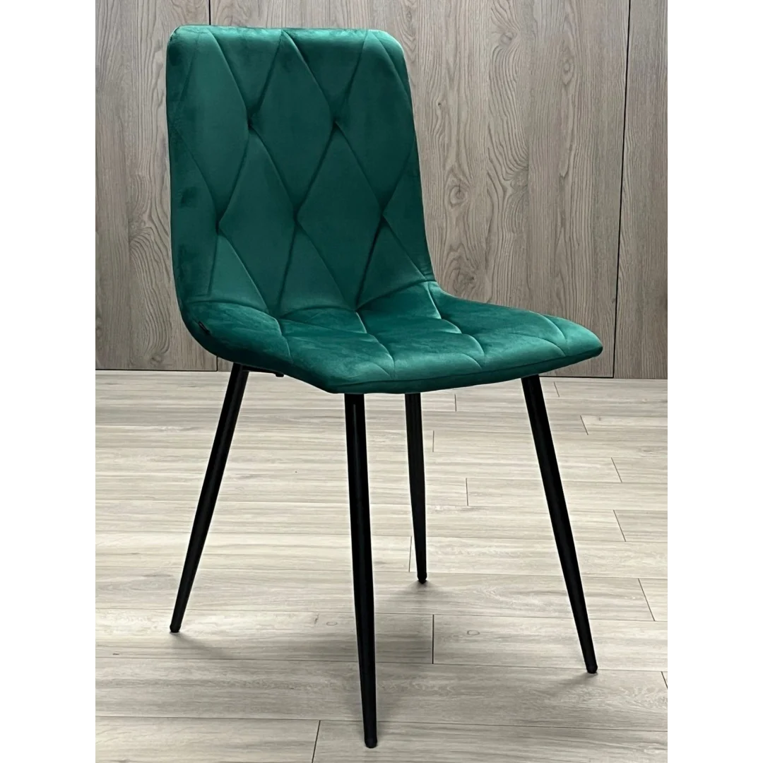 Krzesło tapicerowane BORGO VELVET GREEN SMOKE — zdjęcie 7