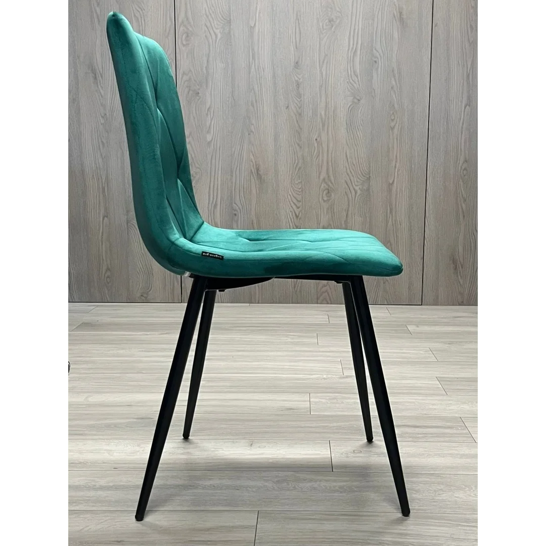 Krzesło tapicerowane BORGO VELVET GREEN SMOKE — zdjęcie 8