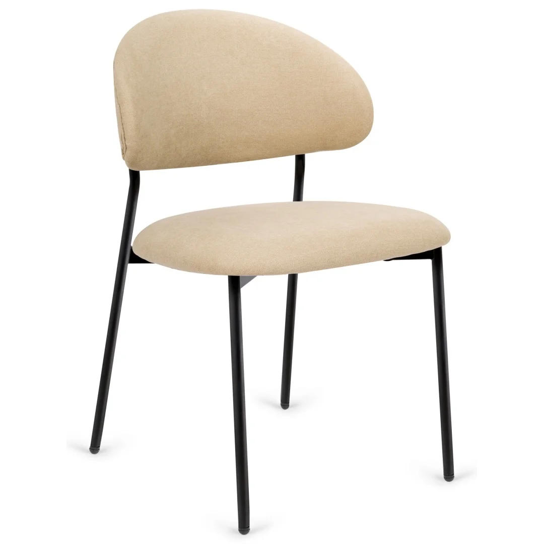Krzesło tapicerowane MADRYT BEIGE FABRIC — zdjęcie 3